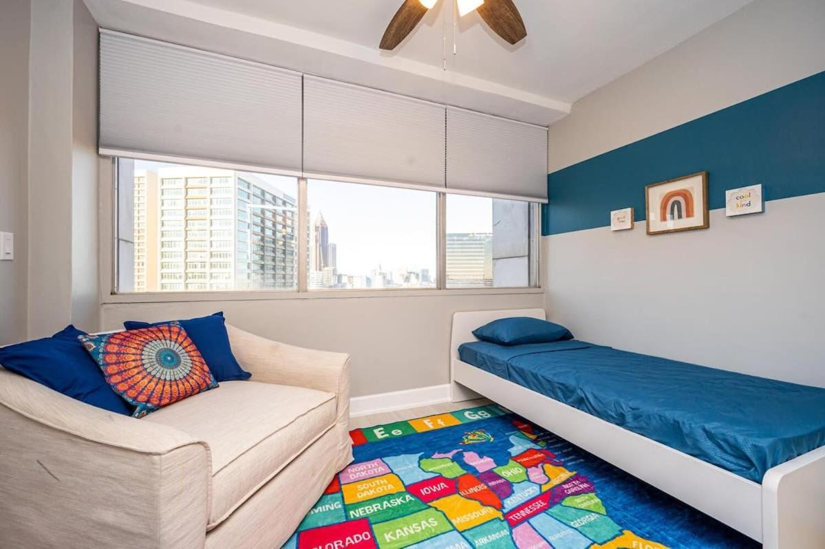 Downtown Atl Condo Onsite Parking King Bed & Bonus Room Lm1901 Атланта Екстер'єр фото