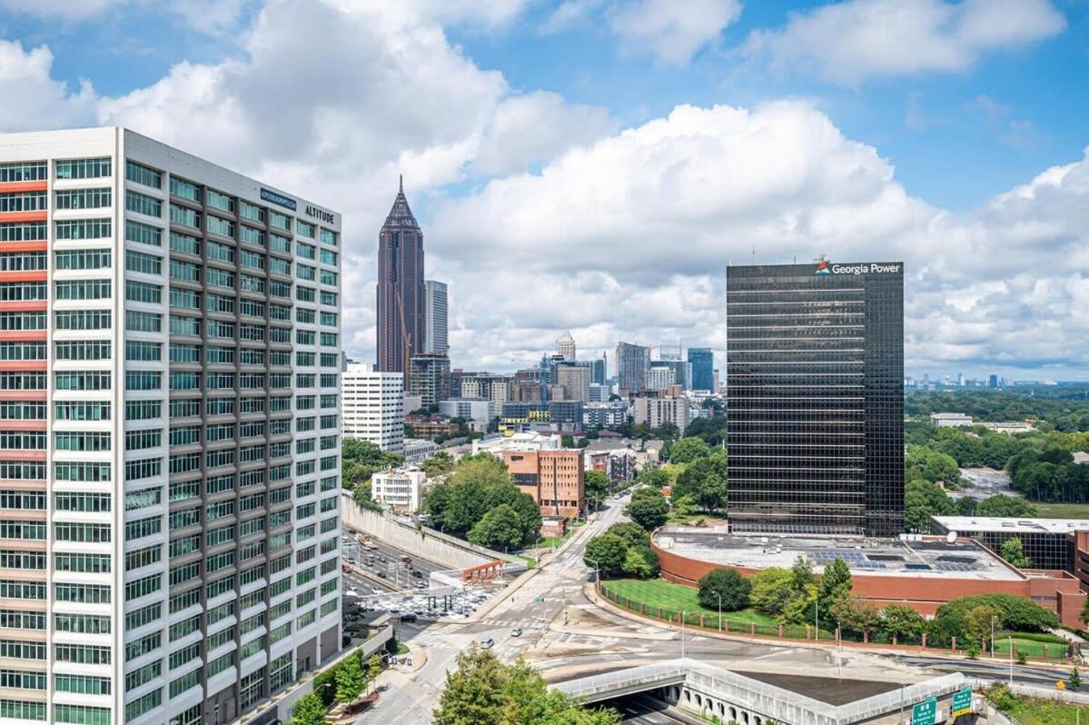 Downtown Atl Condo Onsite Parking King Bed & Bonus Room Lm1901 Атланта Екстер'єр фото