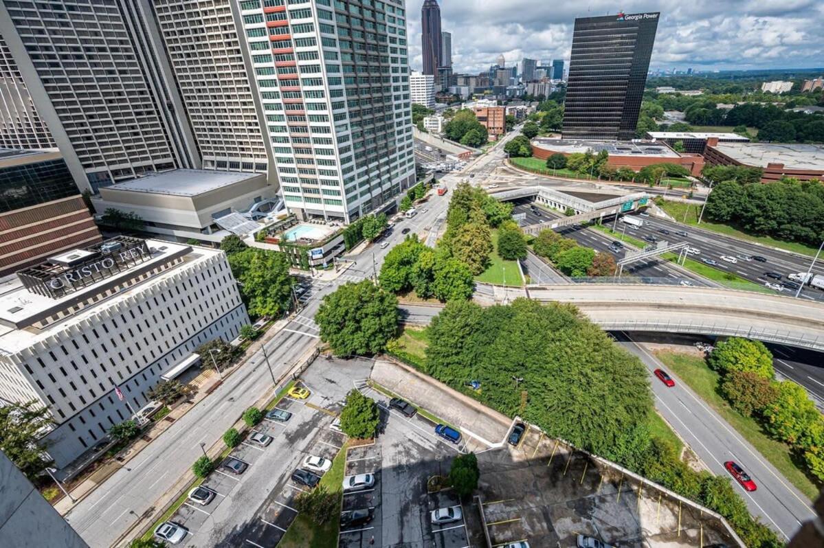 Downtown Atl Condo Onsite Parking King Bed & Bonus Room Lm1901 Атланта Екстер'єр фото